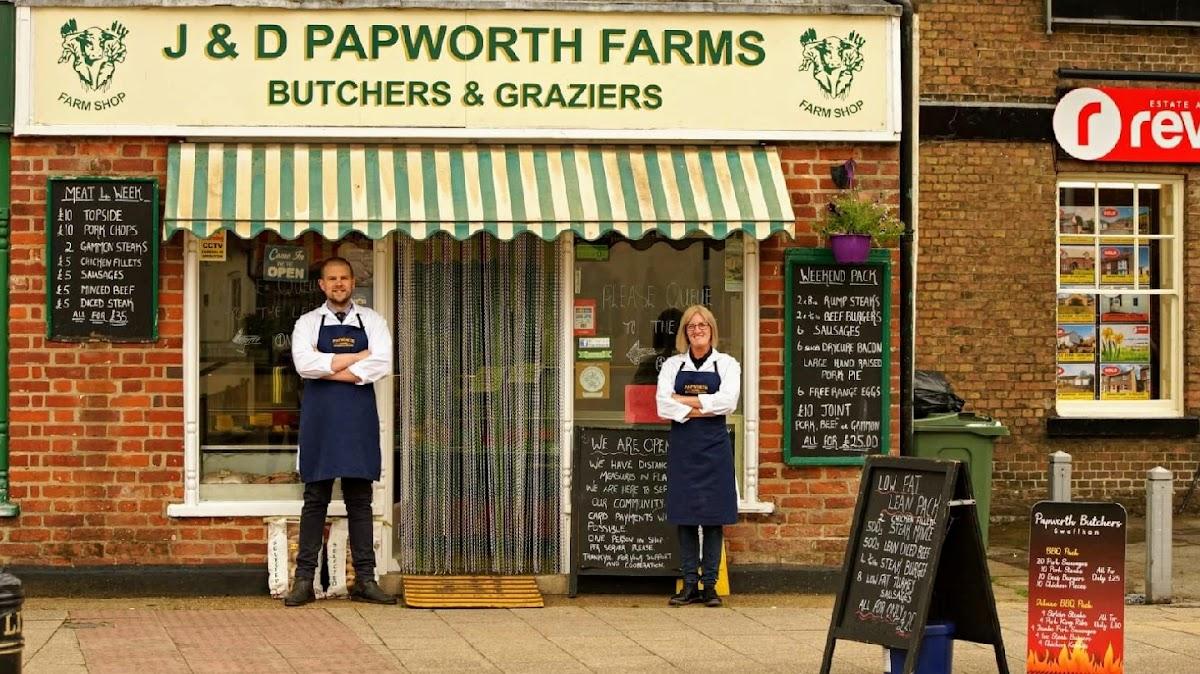 J & D Papworth Butchers and Graziers