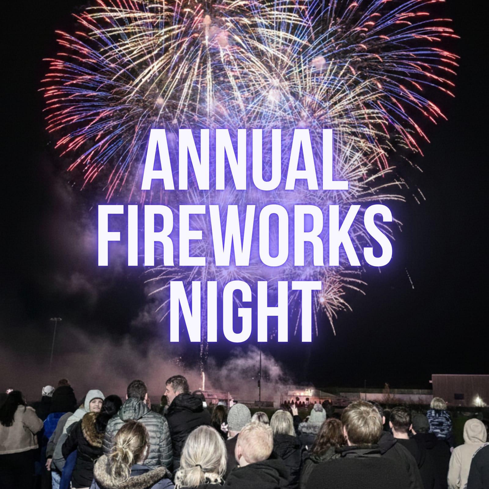 The New Croft Fireworks Night 2026