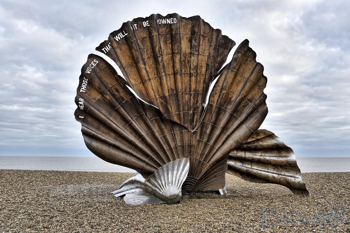 The Scallop at Aldeburgh Beach