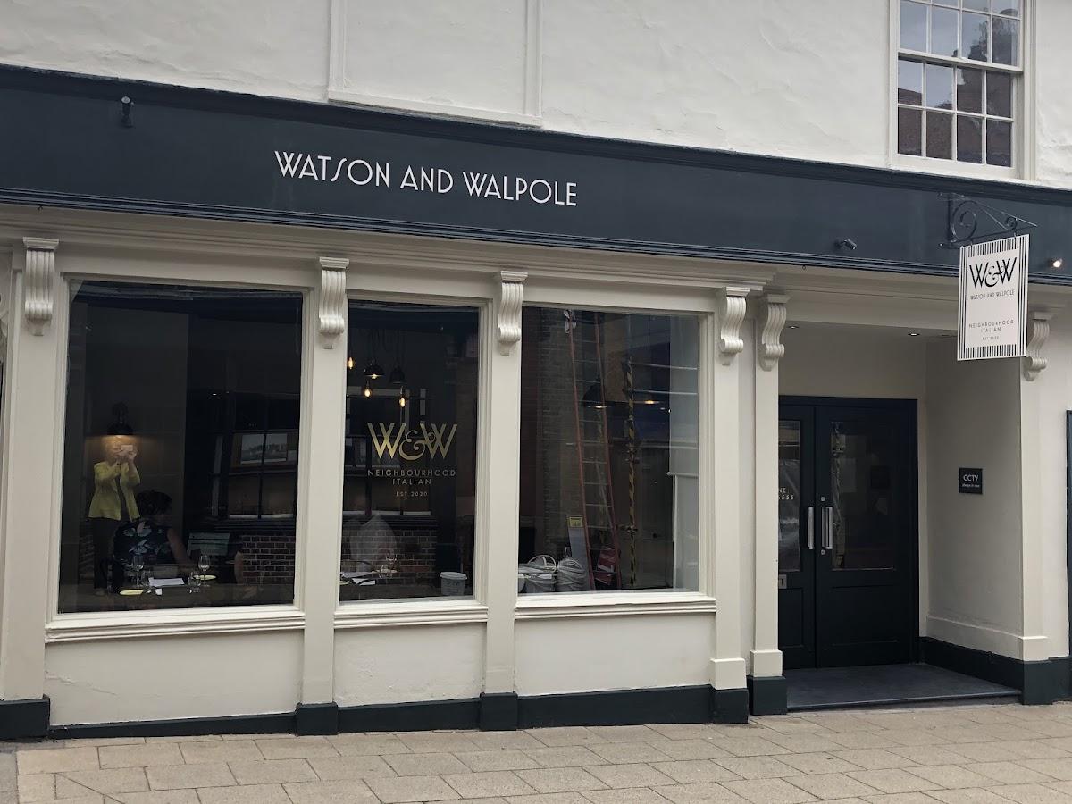 Watson and Walpole